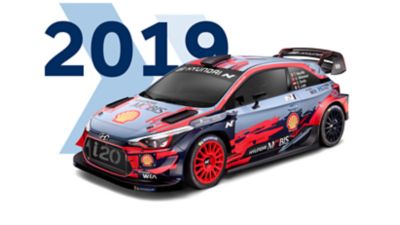 Hyundai i20 Coupe WRC modèle 2019