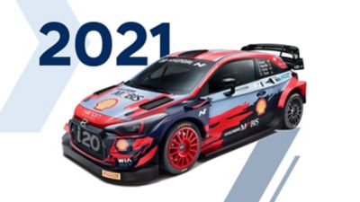 Hyundai i20 Coupe WRC 2021 model
