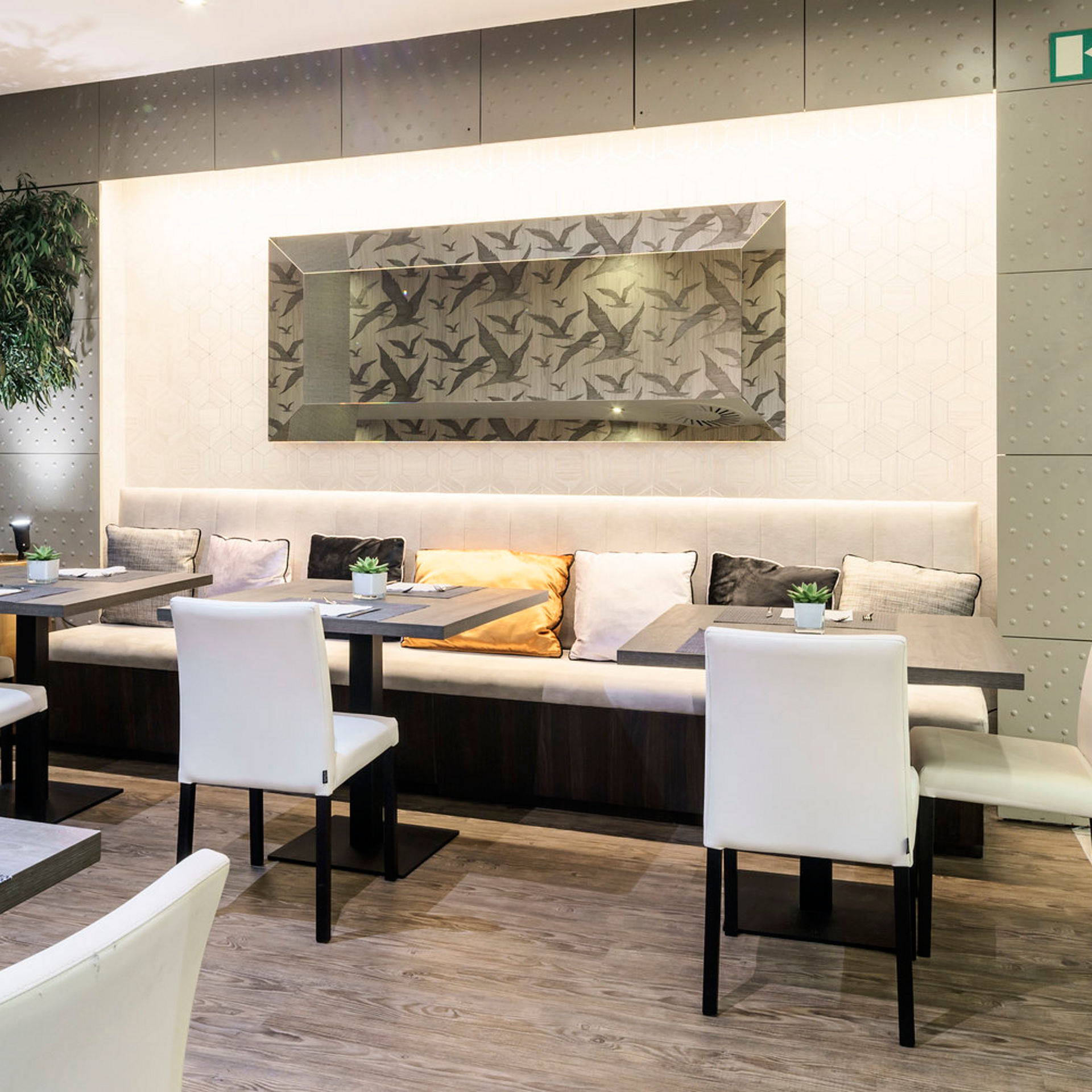 comedor del buffet del hotel