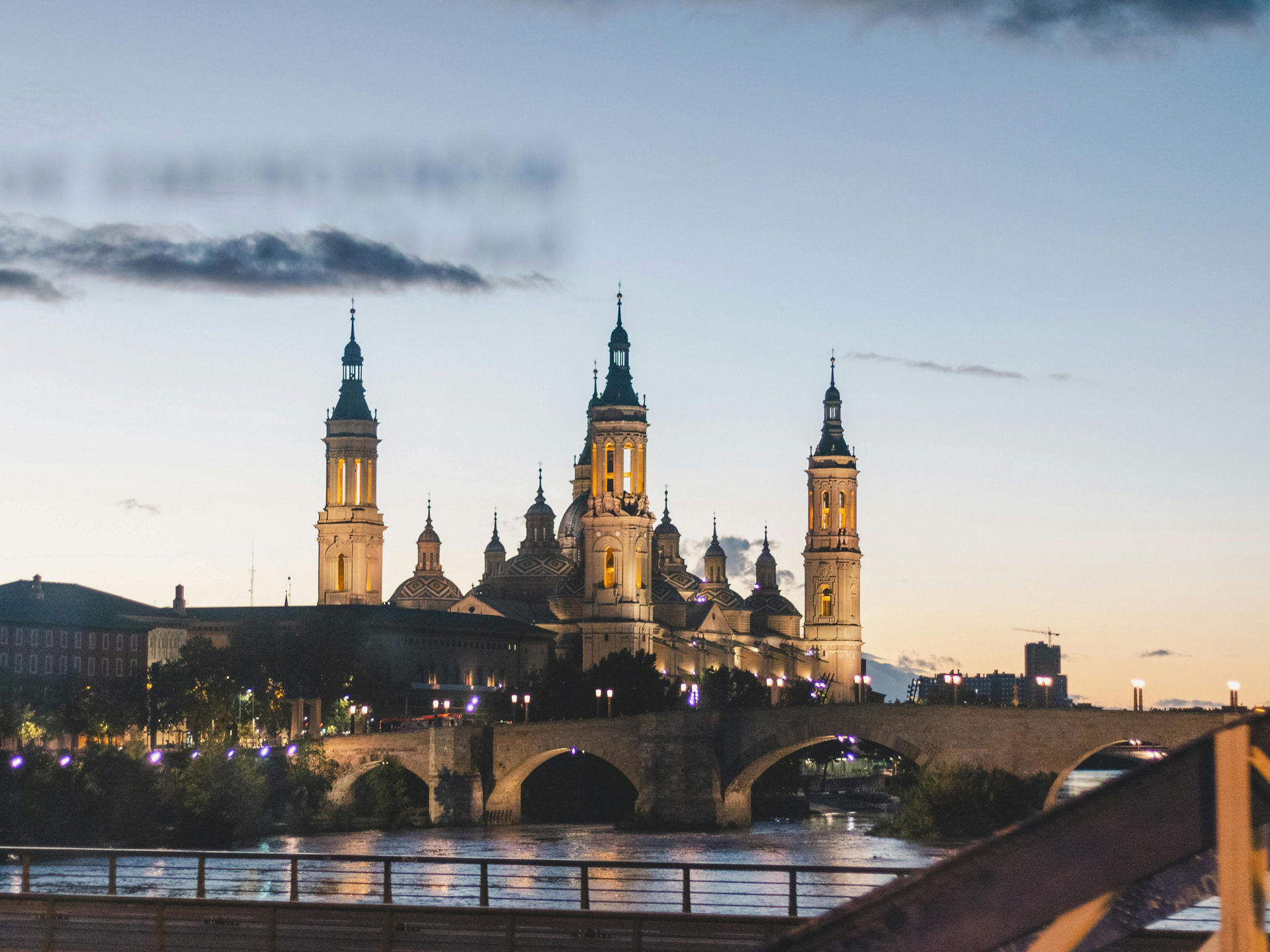 vistas a la báslica del Pilar