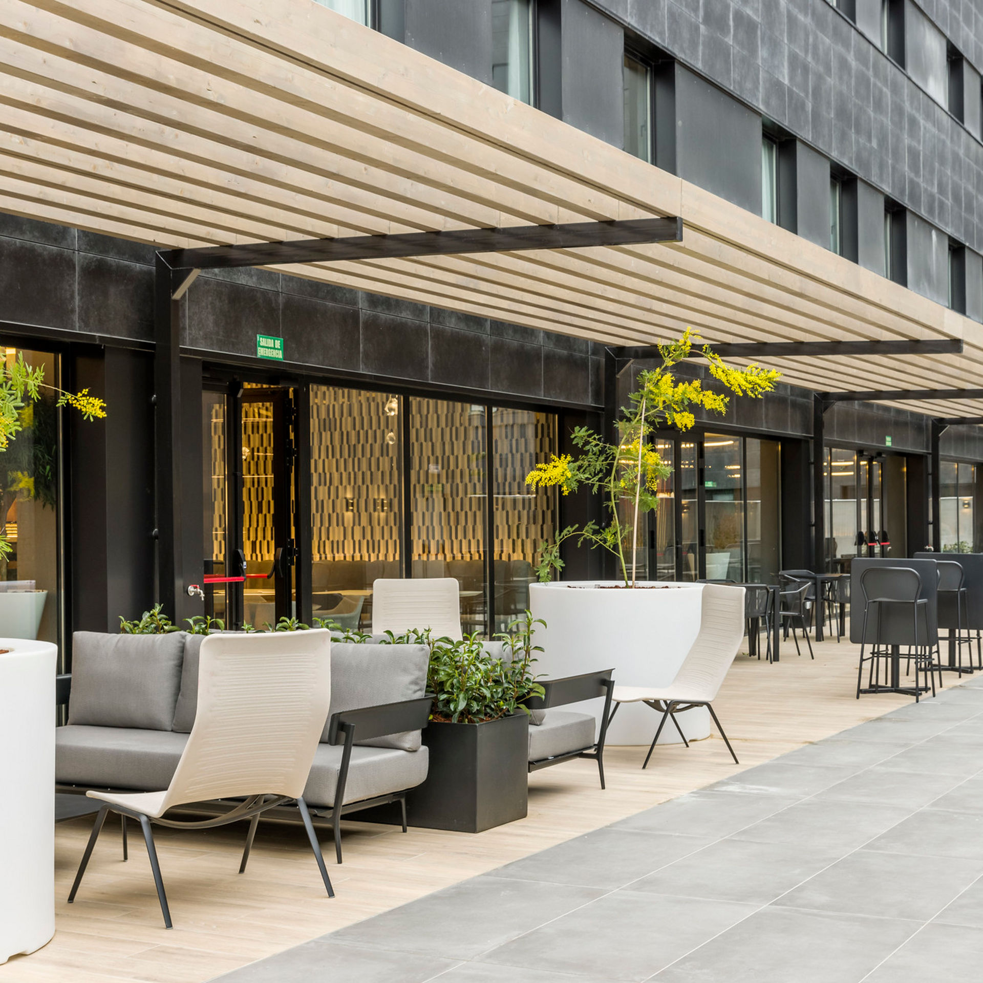 espacio amplio al aire libre