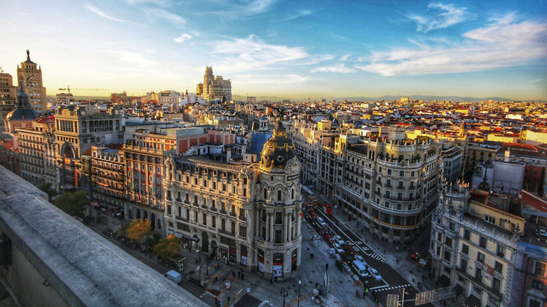 A view of Madrid