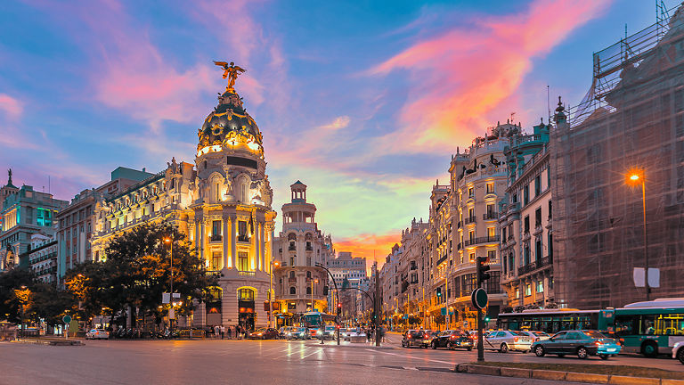 A view of Madrid