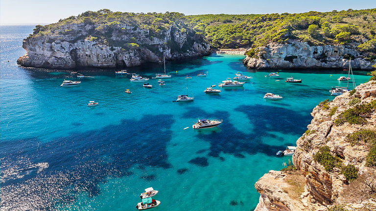 A view of Menorca