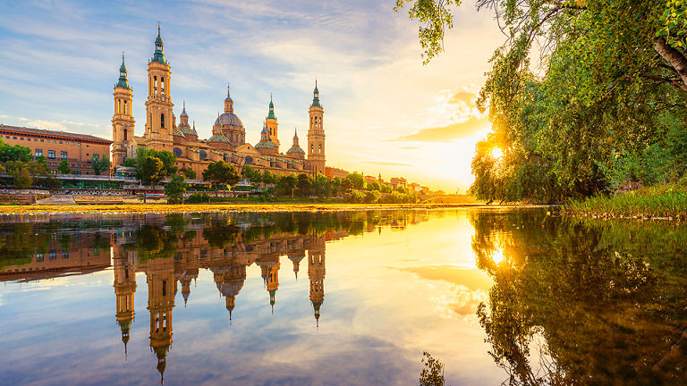 A view of Zaragoza