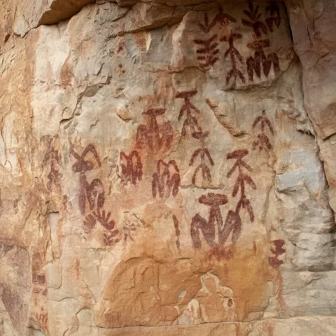 Pinturas rupestres en Chillón, Ciudad Real