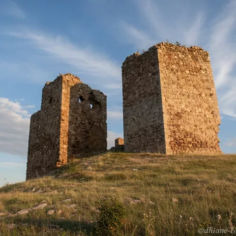 Restos del castillo de Caracuel