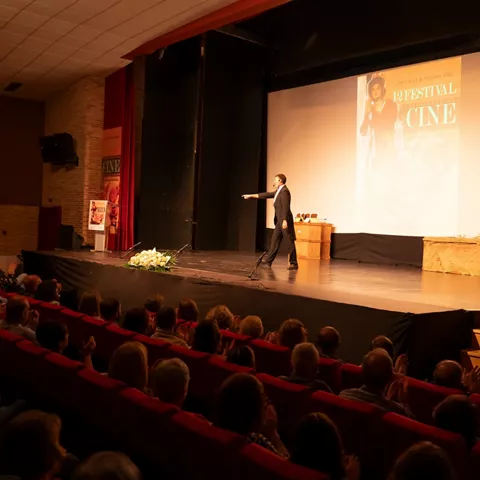 Actuación en el Festival Internacional de Cine de Calzada de Calatrava