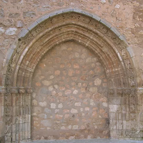 Portada de la Iglesia de Santa María la Mayor de Daimiel