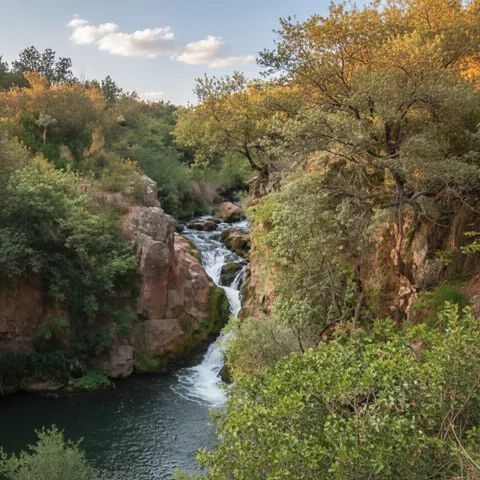 Estrecho del Hocino en Yeste, provincia de Albacete