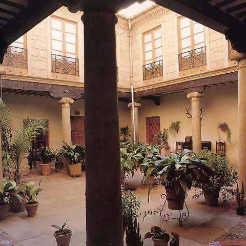 Interior de la Casa del Arco de Villanueva de los Infantes