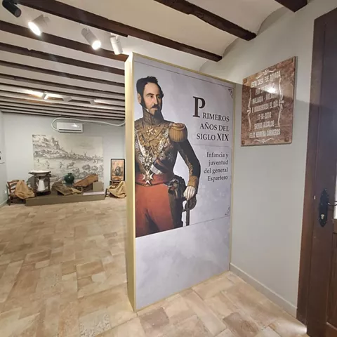Exposición en la Casa Natal de Espartero