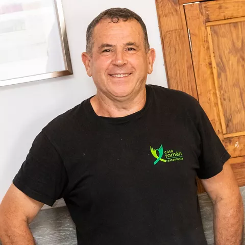 Román Asensio, chef de Casa Román