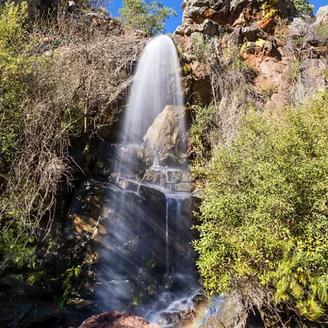 Chorrera en Horcajo de los Montes, Parque Nacional de Cabañeros