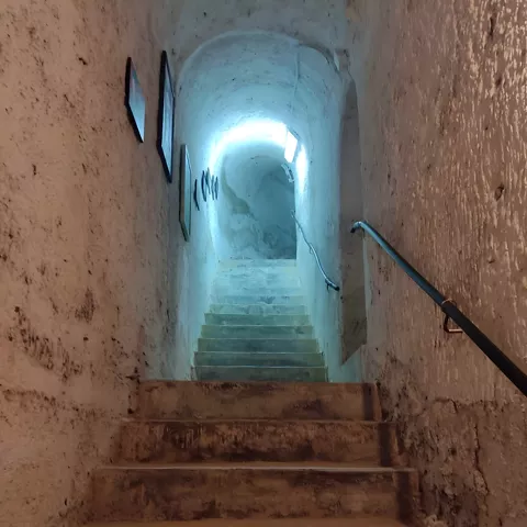 Antiguas cuevas de elaboración de vino en Tomelloso