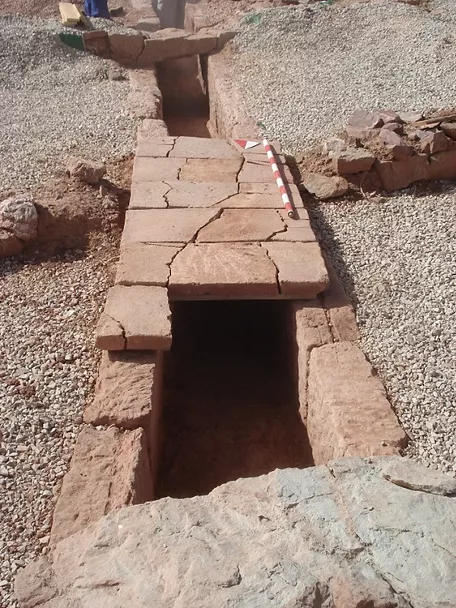 Detalle del yacimiento de La Ontavia, Terrinches