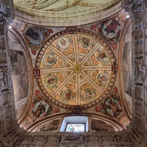 Cúpula en la Iglesia de San Andrés de Villanueva de los Infantes