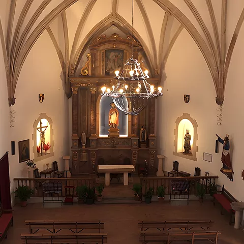Interior de la iglesia de San Blas de Almagro