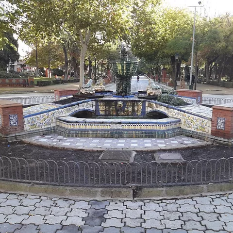Fuente de las Ranas, Jardines del Prado de Ciudad Real