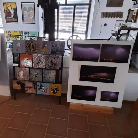 Parte de los fondos del Museo Etnológico de Letur