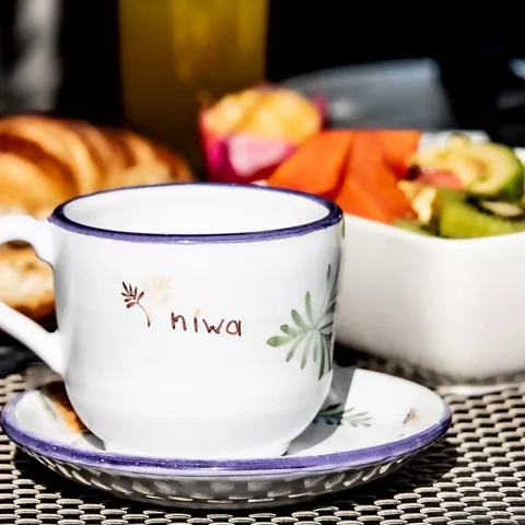 Niwa Spa, desayuno