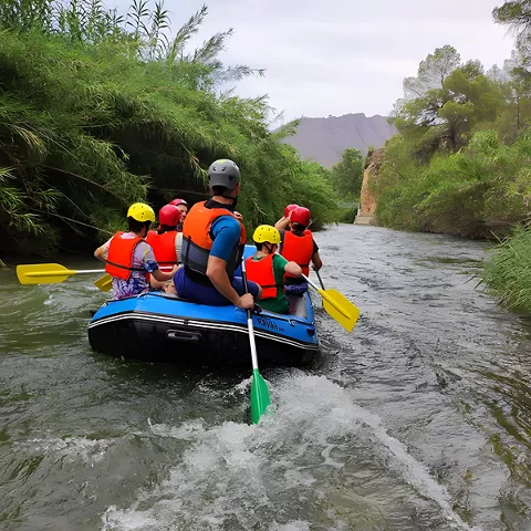 Rafting en la Sierra del Segura