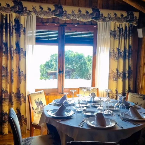 Vista en el Restaurante El Mirador de La Mancha