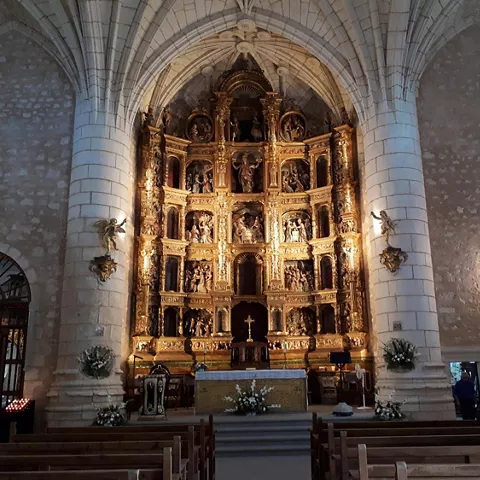Retablo de la Iglesia de Santa María de Alarcón