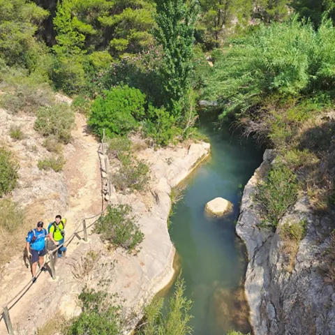 Paraje en la ruta de las Pozas de Socovos