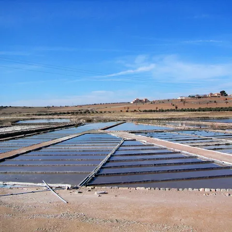 Panorámica de las Salinas de Pinilla