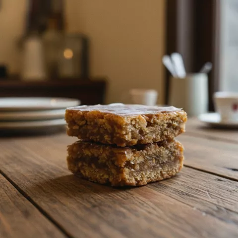 Dulce casero de miel y almendras