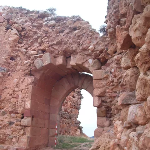 Detalle del castillo de Alhambra