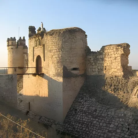 Detalle del Castillo de -San Silvestre