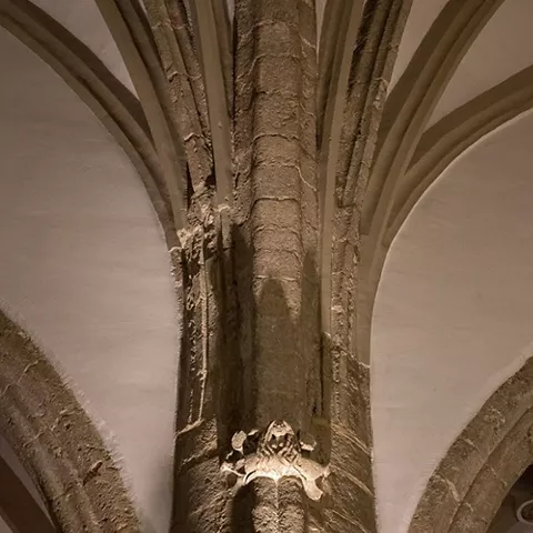 Columna de la Iglesia de Santa María la Mayor de Daimiel