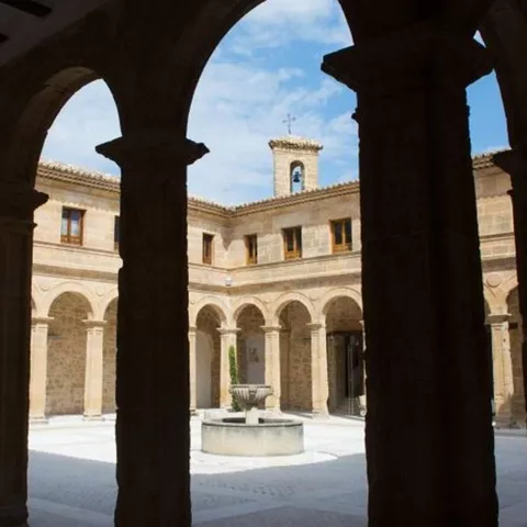 Interior del Museo de Fotografía de Huete, perteneciente a la Fundación Antonio Pérez