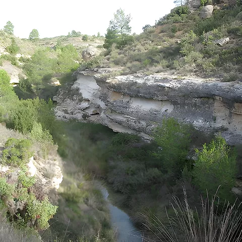 Senderismo en la ruta PR-AB40