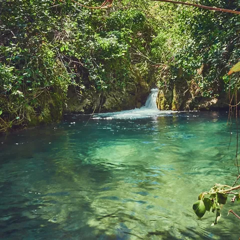 Piscina natural en Letur
