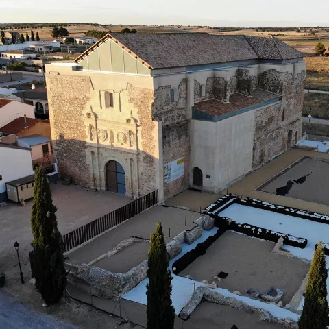 Panorámica del Convento de los Dominicos de Villaescusa de Haro