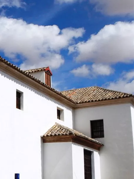 Lateral de la ermita de Santa Ana de Campo de Criptana
