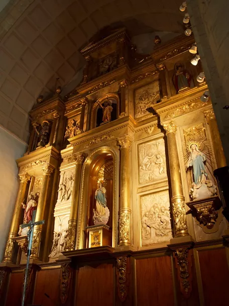 Interior de la iglesia de San Juan Bautista de Argamasilla de Alba
