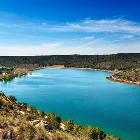 Panorámica de las Lagunas de Ruidera