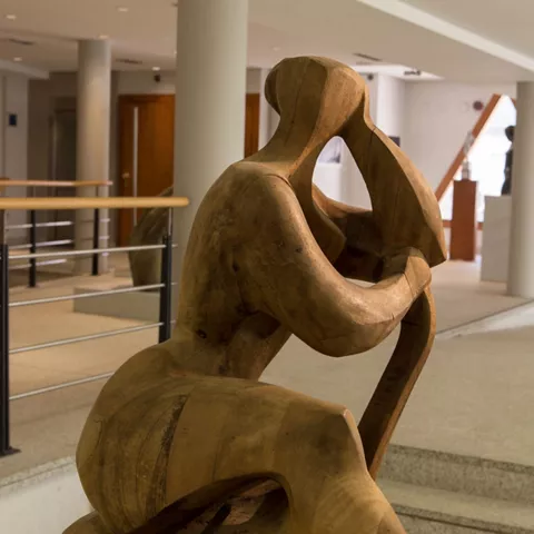 Escultura en el Museo Municipal de Valdepeñas