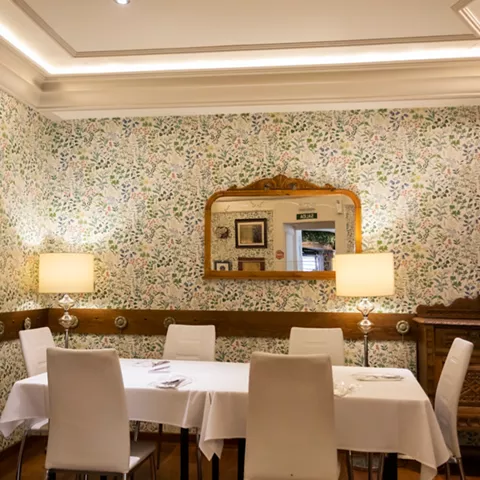 Interior del restaurante  Marquinetti