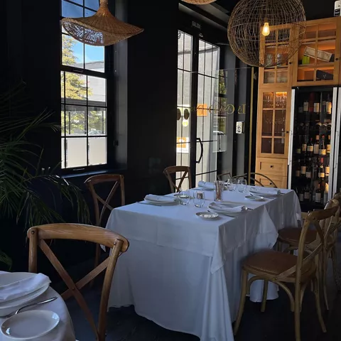 Interior del restaurante La Casa del Preso