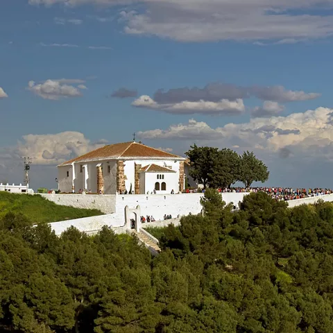 Panorámica del Santuario de la Virgen de Criptana