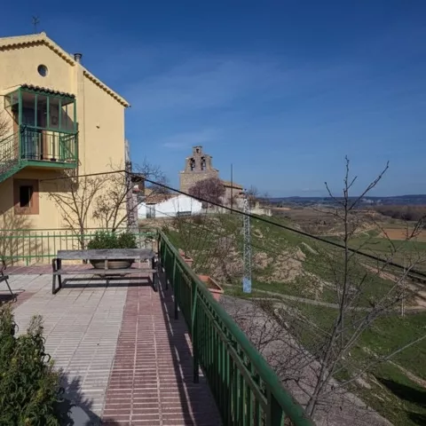 Mirador con vistas al paisaje abierto