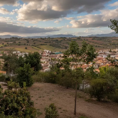 Vista desde el camping Mirador de Cabañeros
