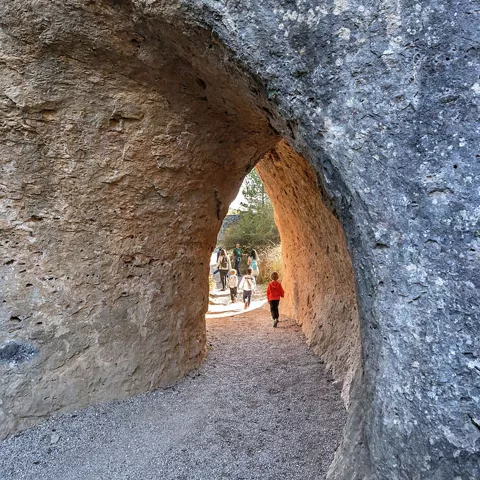 Paseo con niños por la Ciudad Encantada de Cuenca