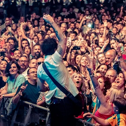 El público disfrutando del concierto en Festial, Alcázar de San Juan