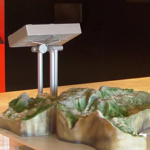 Interior del Centro de Interpretación de Yeste